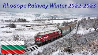 Rhodope Railway Winter 2223 [upl. by Effy874]