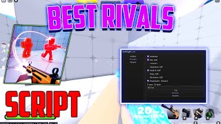 ROBLOX Rivals Script  Hack GUI  Aimbot Hitbox Expander ESP Fly Walkspeed [upl. by Eelytsirk]