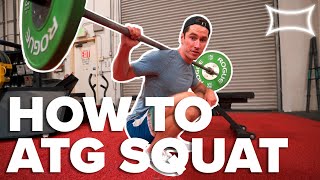 2 MustDo Exercises for an ATG Squat Ft Knees Over Toes Guy [upl. by Arahs]