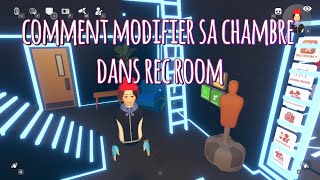 comment modifier sa chambre dans rec room [upl. by Aslehc190]