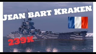 World of warships  Jean Bart Kraken 2 [upl. by Eat446]