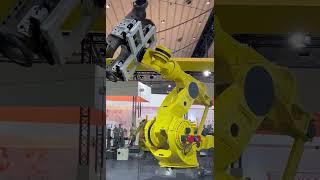 FANUCs strongest robot at EMO 2023 [upl. by Yehudi]