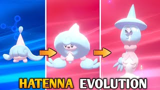 How To Evolve Hatenna Into Hattrem And Hatterene In Pokemon Sword amp Shield  Galar Pokedex [upl. by Noraj475]