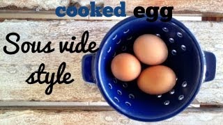 How To Make Slowcooked Eggs  Sous Vide Style  FOODIE HACK [upl. by Walker]