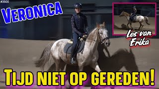 Paardrijden op deze OUDE BEKENDE Ik ga weer eens op Veronica rijden paardrijles manege 3500 [upl. by Odraude]