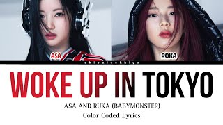 BABYMONSTER quotWoke Up In Tokyoquot PREVIEW LYRICS Color Coded ALMOST CORRECT [upl. by Beattie]