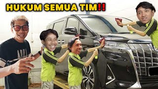 PRANK HUKUM SEMUA TIM YANG TERLAMBAT KERJA CUCI MOBIL SAMPAI KINCLONG [upl. by Adiel239]