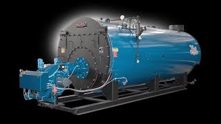 Fire tube Boiler System  Fire tube Boiler working animation video  Fire tube Boiler principle [upl. by Ume]