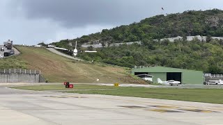 Landing in Stbarths is the One of the World’s Extreme Airport  DHC 6 Twin Otter Winair [upl. by Beau]