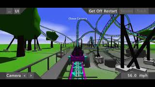 Ultimate coaster 2 custom design Cynan Blast [upl. by Amees]