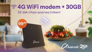 Azercellin 4G WiFi modemi [upl. by Hadria223]