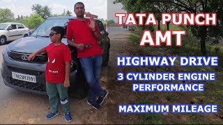 How to Get 21KML Mileage from TATA PUNCH AMT Adventure  ENGINE PERFORMANCE Drive to Yelagiri  P1 [upl. by Else]