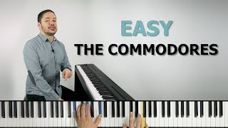 How to play Easy by The Commodores on the piano  Playground Sessions [upl. by Hervey]