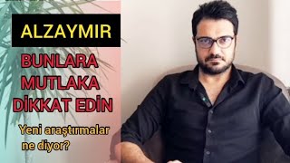 DİKKAT Alzaymır için riskler neler Korunmak için mutlaka neler yapılmalı [upl. by Nnek]