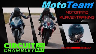 Motorrad Kurventraining für Straßenfahrer Sportfahrer und Rennstreckentraining in Chambley [upl. by Atirb]