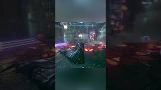 Caped Crusader MK2 Batman saves the fire crew batmanarkhamknight [upl. by Shreeves]