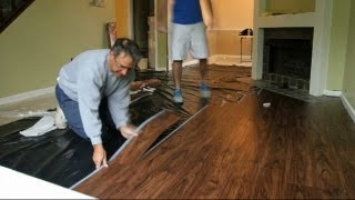 Allure Flooring Installation  Timelapse [upl. by Uv888]