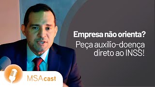 Empresa não te ajuda com o auxíliodoença Saiba como solicitar diretamente no INSS [upl. by Morlee]