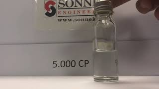 SONNEK viscosity guide quot5000 Cp  centipoisequot [upl. by Nealson]