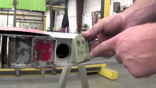 Cessna 100200Series Horizontal Stabilizer AFT Attach Fittings [upl. by Ahsilif]