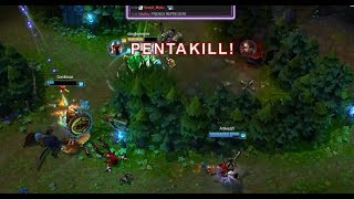 PENTAKILL Corobizar on DingleDerpers stream HD [upl. by Nottirb]