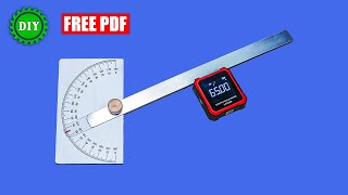 DIY Protractor How to Make Your Own Angle Meter for Precise Measurements [upl. by Riocard]