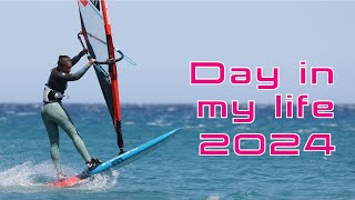 Day in my Windsurfing Freestyle Life at 16 years  June recap [upl. by Maryellen737]