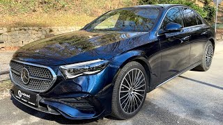 New MERCEDES ECLASS 2024  FIRST LOOK amp visual REVIEW AMG Line E 220 d [upl. by Theodora]