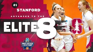 Stanford vs Missouri State  Sweet 16 Womens NCAA Tournament Extended Highlights [upl. by Seravaj]