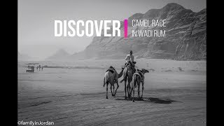 Discover camel races in wadi rum [upl. by Linskey]