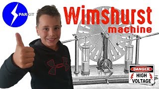 📌Zelf een elektriseermachine van Wimshurst maken ⚡ [upl. by Enial]