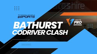 iRacing  2024 Logitech G Pro Invitational Series  CoDriver Clash at Bathurst [upl. by Walburga]