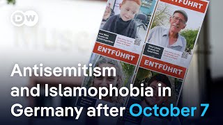 Report Cases of Antisemitism and Islamophobia in Germany increased sharply in 2023  DW News [upl. by Ardnuahs]