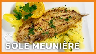 Sole Meunière  Recette FoodCuisine [upl. by Rolph740]