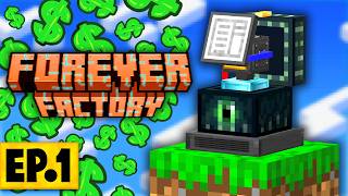 Minecraft Forever Factory  A NEW GENERATION OF FACTORY AUTOMATION 1 Factory Questing Modpack [upl. by Esbenshade813]