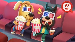 Movie Time Manners  Educational Cartoons for Kids  Police Cartoon  Sheriff Labrador [upl. by Alli]