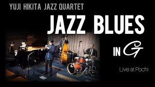 Jazz Blues In G  Jazz Trumpet Quartet [upl. by Follansbee]