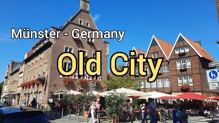 Münster old City  Germany Walking Tour  Summer 2022 [upl. by Litt]