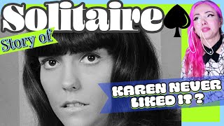 Karen Carpenter’s “Solitaire” an Emotional Journey [upl. by Nethsa]