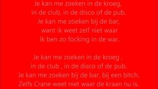 Kraantje Pappie  Waar Is Kraan LYRICS [upl. by Nillek]