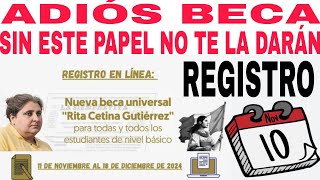 ADIOS BECA SECUNDARIA 1900700 EXTRA SIN ESTE DOCUMENTO ACTUALIZANDO NO ENTRAS REGISTRO [upl. by Callahan]