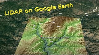 How to Import LiDAR Data into Google Earth [upl. by Nwahsaj]