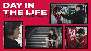 A Day in the Life of Brenden Aaronson [upl. by Nilcaj]