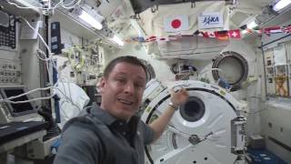 Quick Overview of the Kibo Airlock  ISS Video [upl. by Clim]