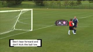 Soccer Goalkeeping Drop Kick [upl. by Basham]