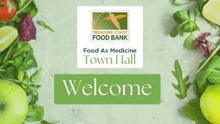 TCFB  Food As Medicine Town Hall 91024 [upl. by Sinnal831]