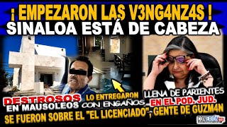 SINALOA DE CABEZA ¡EMPEZARON LAS V3NG4NZ4S DESTRUYEN MAUSOLEOS DEL quotLICENCIADOquot GENTE DE GUZM4N [upl. by Nnayrb]