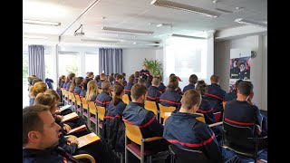 Journée daccueil des sapeurspompiers volontaires  Quimper  16112019 [upl. by Ottinger]