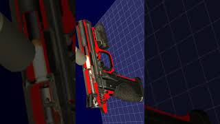 SampW MampP 40  Slow motion gun videos [upl. by Dittman675]