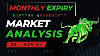 Bank nifty and Nifty Market Prediction for Tomorrow 29 Nov ScratchTraders niftyprediction [upl. by Merow]